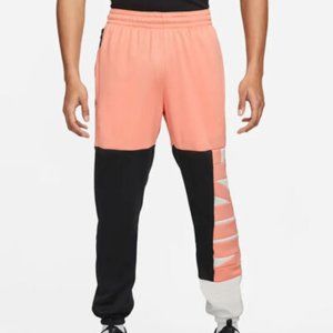 Nike Therma-FIT Men's Basketball Pants | Crimson Bliss/Black/Sail | Medium
